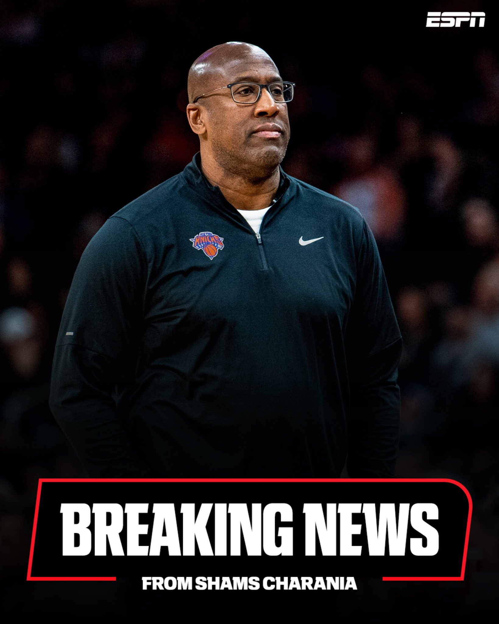 xingkong.com-Shams:尼克斯计划邀请迈克·布朗担任球队主帅